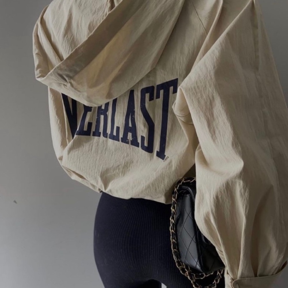 Zara x Everlast Beige Coat XS NWOT